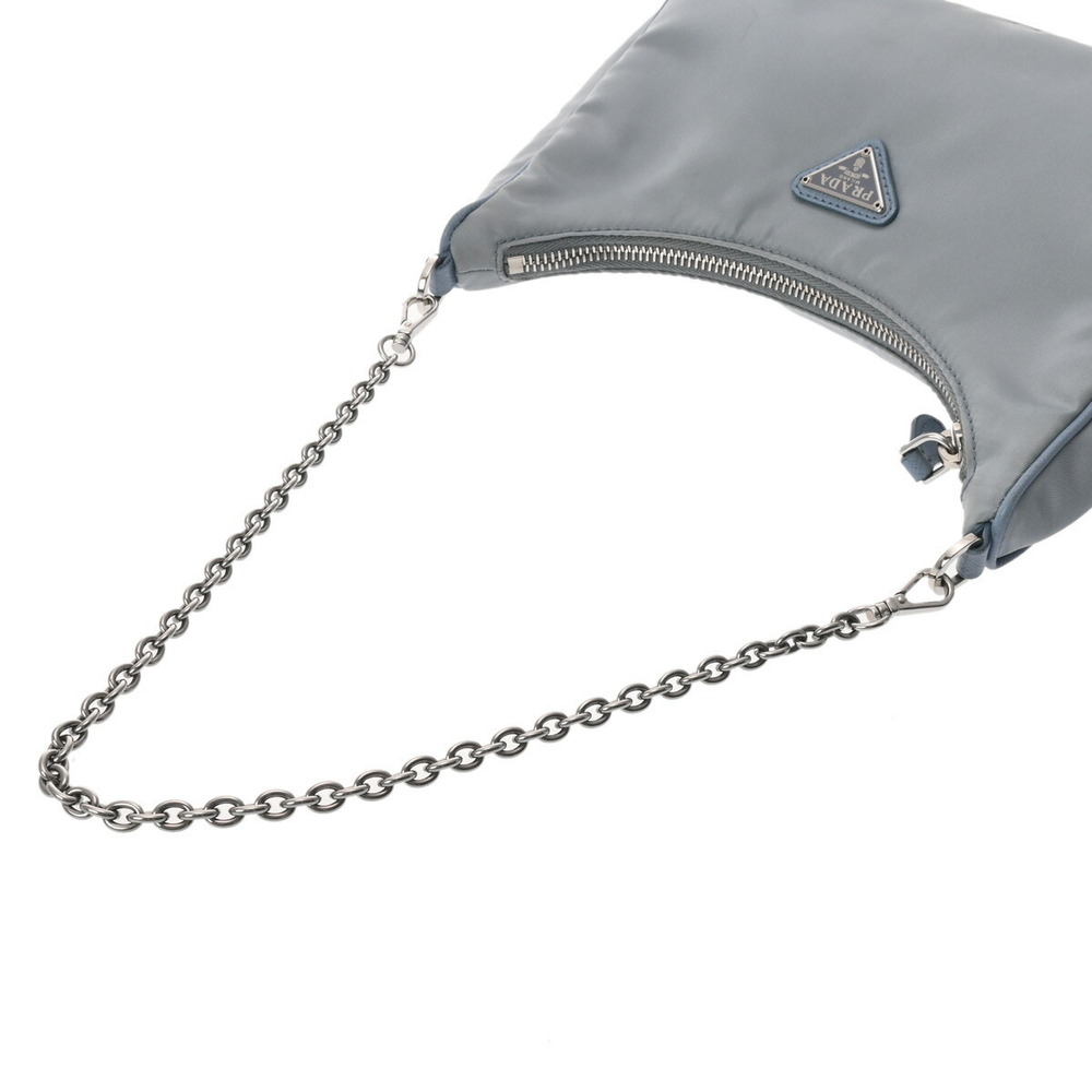 Prada Nylon Blue Shoulder Bag - Picture 3 of 9